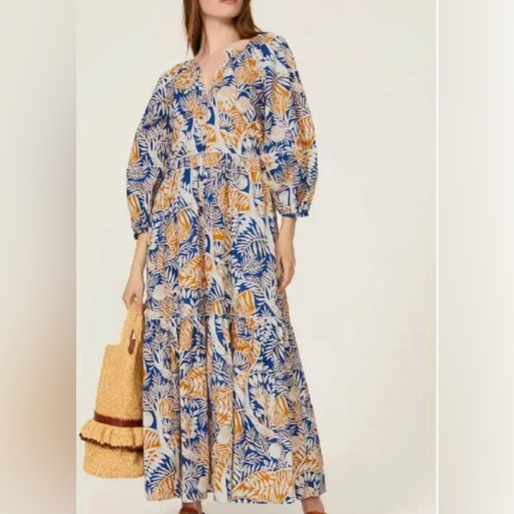 Staud floral dress